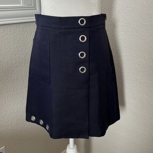 M Missoni navy mini skirt
